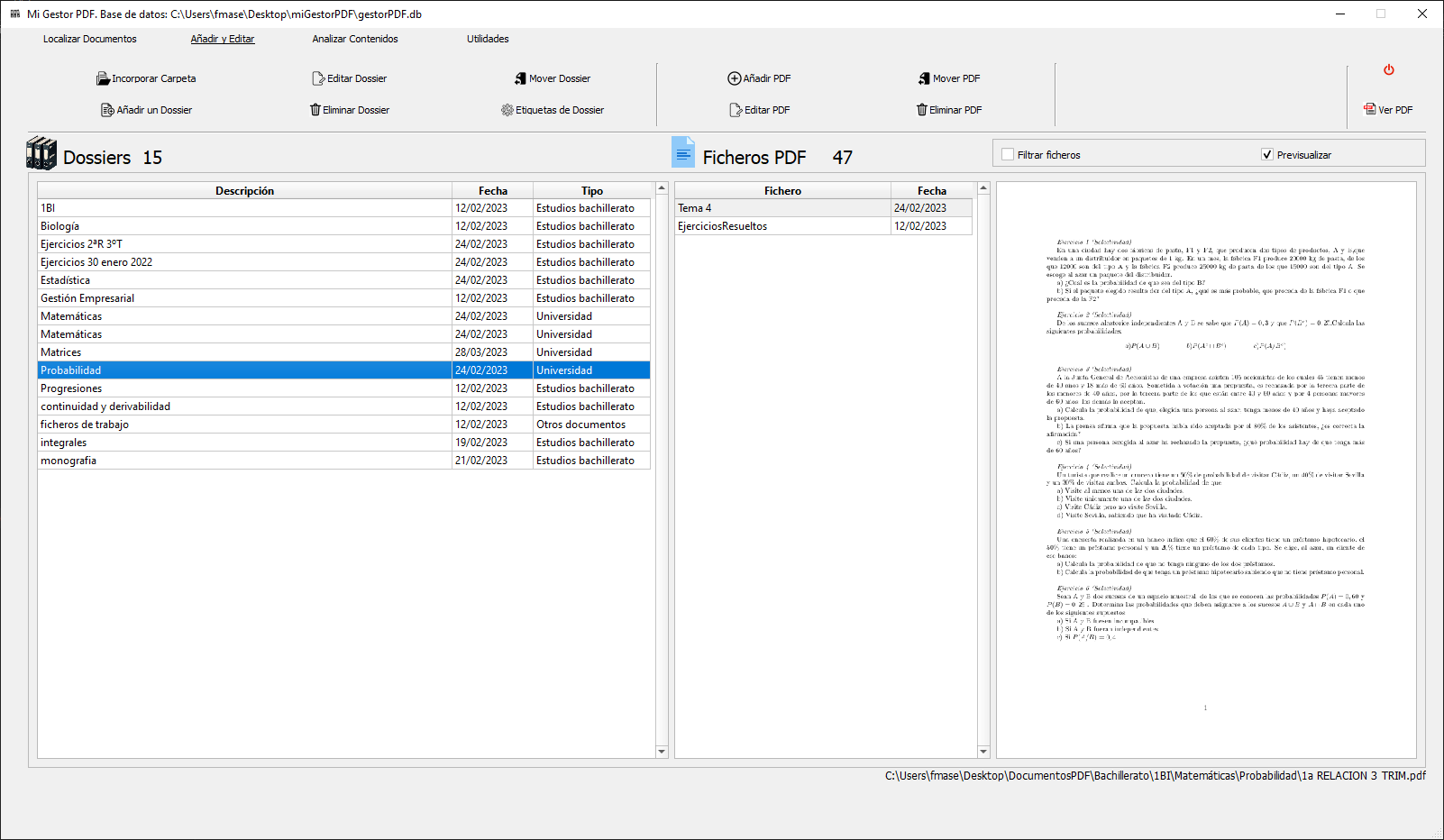 Mi Gestor PDF en acción